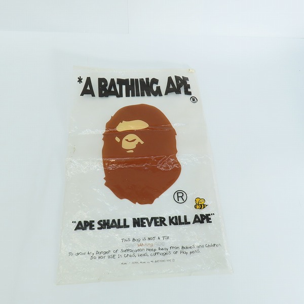 実際に弊社で買取させて頂いたA BATHING APE/アベイシングエイプ 総柄 半袖シャツ ブラック/Lの画像 6枚目