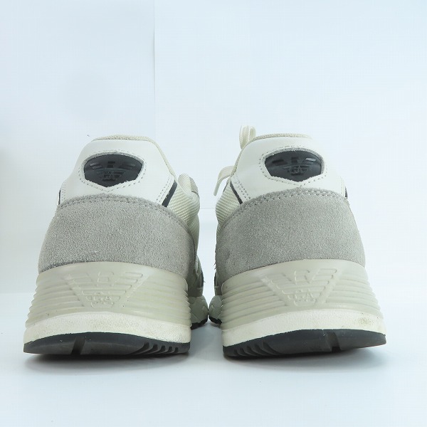 実際に弊社で買取させて頂いたEMPORIO ARMANI/エンポリオ アルマーニ  TECHNICAL FABLIC SUEDE ローカットスニーカー X4X245の画像 1枚目