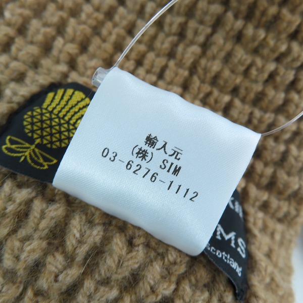 実際に弊社で買取させて頂いた【未使用】BEAMS × ROBERT MACKIE/ ビームス × ロバートマッキー マフラーの画像 2枚目