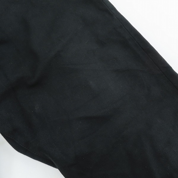 実際に弊社で買取させて頂いたSEQUEL×fragment design/シークエル×フラグメントデザイン ブラックデニムパンツ SQ-21AW-PT-02/Mの画像 5枚目