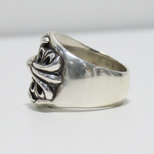 実際に弊社で買取させて頂いたCHROME HEARTS/クロムハーツ キーパーリング 20号の画像 2枚目