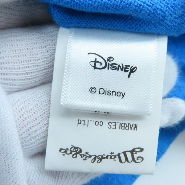 実際に弊社で買取させて頂いたMarbles×Disney/マーブルス×ディズニー Mickey/ミッキー シルエット ニットカットソー Mの画像 3枚目