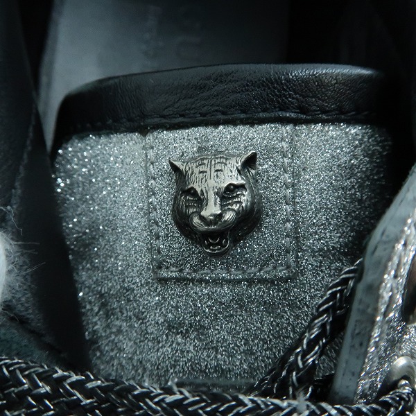 実際に弊社で買取させて頂いたGUCCI/グッチ スタッズグリッター スニーカー 6の画像 7枚目