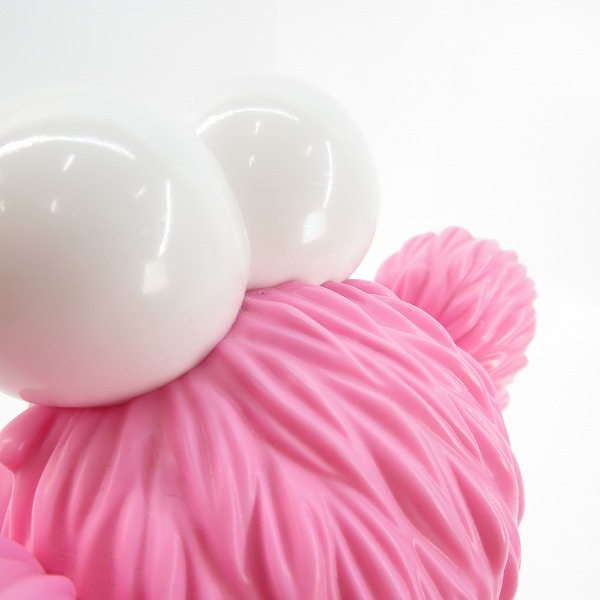 実際に弊社で買取させて頂いたMEDICOM TOY×KAWS/メディコムトイ×カウズ  BFF OPEN EDITION ピンク フィギュアの画像 5枚目