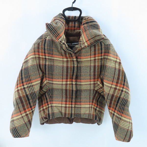 実際に弊社で買取させて頂いたCOMME des GARCONS JUNYA WATANABE MAN/コムデギャルソンジュンヤワタナベマン チェック柄 ダウンジャケット JN-J024/S