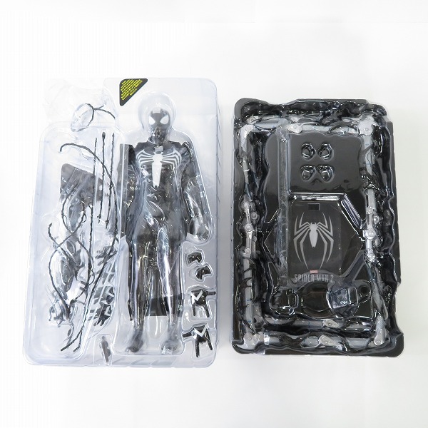 実際に弊社で買取させて頂いたホットトイズ ビデオゲーム・マスターピース Marvel's Spider-Man2 1/6 ピーター・パーカー/スパイダーマン（ブラックスーツ）の画像 2枚目