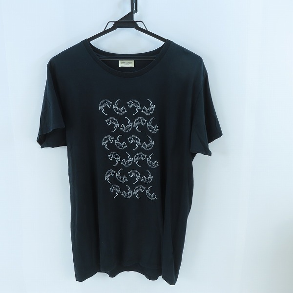 実際に弊社で買取させて頂いた【JPタグ】SAINT LAURENT PARIS/サンローランパリ フロント プリント 半袖Tシャツ 331009 Y2BC1/S