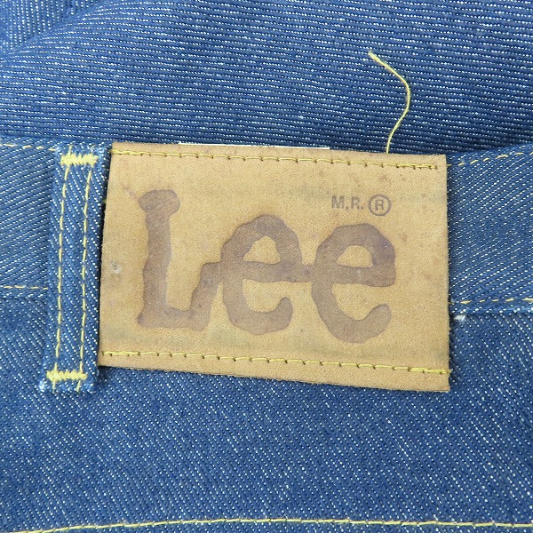 実際に弊社で買取させて頂いたLee/リー REGULAR FIT BOOT CUTS/レギュラーフィット ブーツカット デニムパンツ/ジーンズ 202-0341/32×31の画像 5枚目