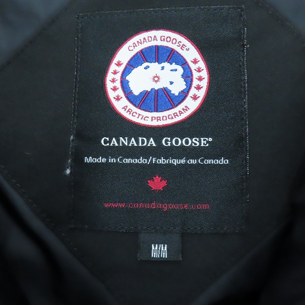 実際に弊社で買取させて頂いた【JPタグ】CANADA GOOSE/カナダグース HAMILTON ハミルトン ダウンジャケット 3430JM /Mの画像 2枚目