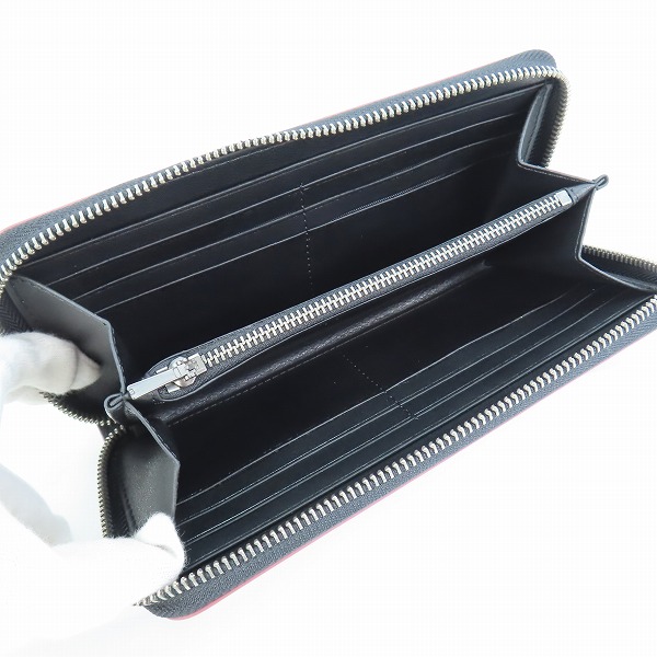 実際に弊社で買取させて頂いた【未使用】COACH/コーチ シグネチャー ラウンドファスナー ウォレット/財布 F25517の画像 4枚目