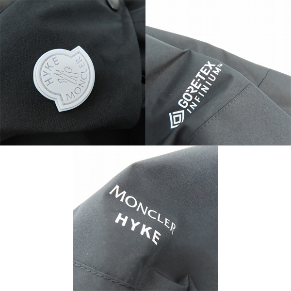 実際に弊社で買取させて頂いた【未使用/JPタグ】MONCLER GENIUS×HYKE/モンクレール×ハイク GORE-TEX INFINIUM RHONESTOCK ジャケット H209K1A00003/0 の画像 6枚目
