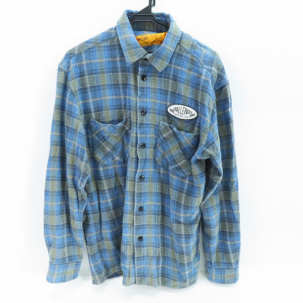 実際に弊社で買取させて頂いたCHALLENGER/チャレンジャー バッファローチェックシャツ CLG-SH 018-011/L