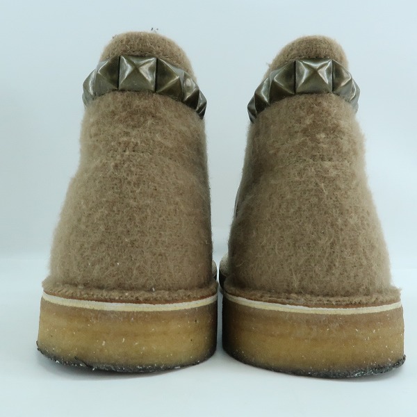 実際に弊社で買取させて頂いたClarks × Gloverall × HYSTERIC GLAMOUR/クラークス × グローバーオール × ヒステリックグラマー デザートブーツ/8の画像 1枚目