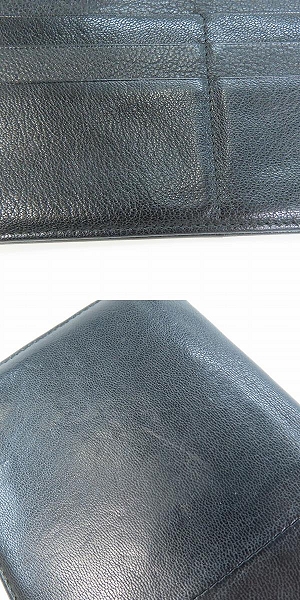 実際に弊社で買取させて頂いたYVES SAINT LAURENT/イブサンローラン サークルロゴ 長財布の画像 9枚目