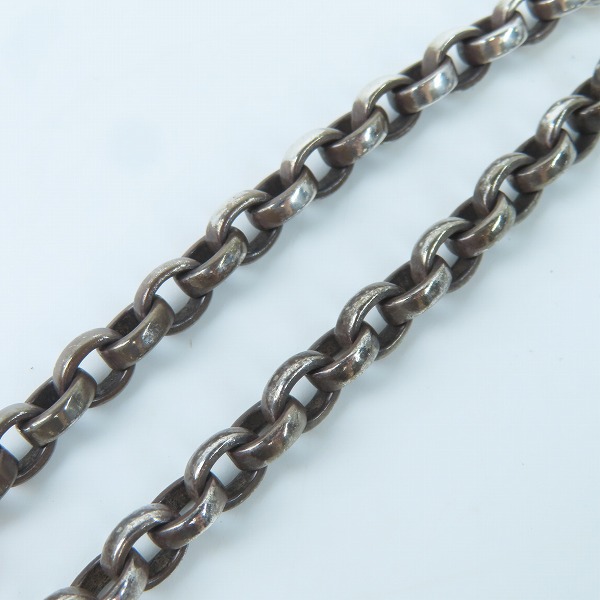 実際に弊社で買取させて頂いたSTARLINGEAR/スターリンギア スモールプレーンリンクチェーンネックレスの画像 5枚目