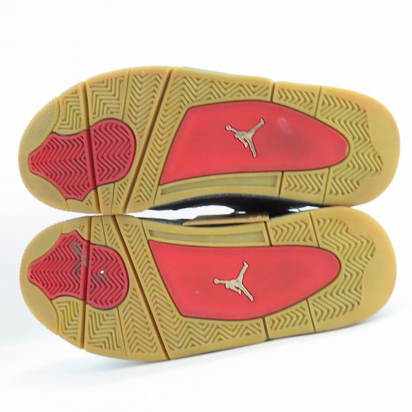 実際に弊社で買取させて頂いたNIKE×LEVIS/ナイキ×リーバイス AIR JORDAN 4 RETRO NRG/エアジョーダン 4 AO2571-001/27.5の画像 2枚目