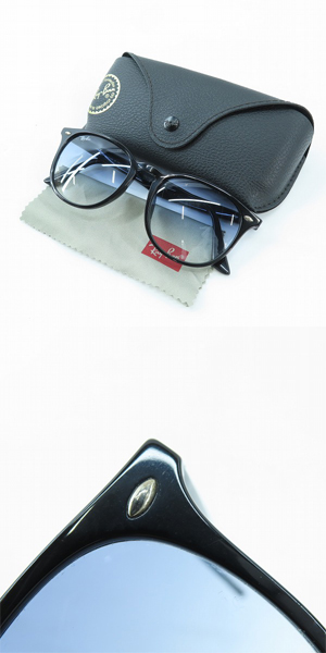 実際に弊社で買取させて頂いたRay-Ban/レイバン ウェリントン サングラスフレーム/アイウェア RB4259-F 601/19の画像 9枚目