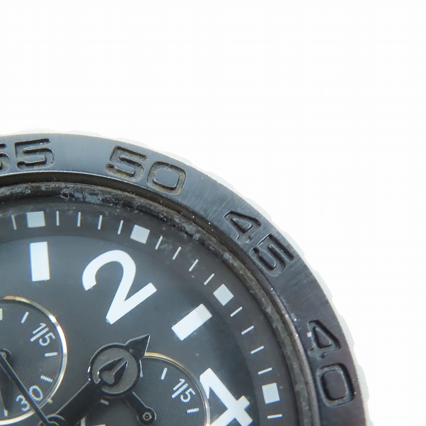 実際に弊社で買取させて頂いたNIXON/ニクソン MINIMIZE THE 42-20 CHRONO クロノグラフ クォーツ 腕時計/ウォッチ【動作未確認】の画像 5枚目