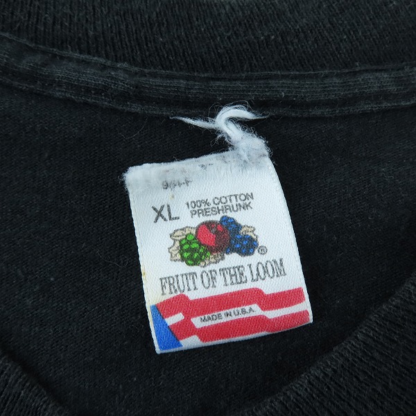 実際に弊社で買取させて頂いたオペラ座の怪人 80S/1986年/ヴィンテージ/Fruit of the Loomボディ THE PHANTOM OF THE OPERA Tシャツ XLの画像 2枚目