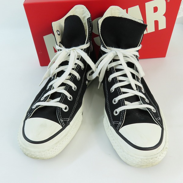 実際に弊社で買取させて頂いたCONVERSE/コンバース Made in JAPAN/日本製 CANVAS AS J HI オールスター ブラック/US8.5