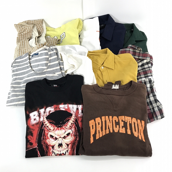 実際に弊社で買取させて頂いた【おまとめ】アルマーニ/シップス/ビームス 等 ハーフパンツ/半袖シャツ/シャツジャケット 他