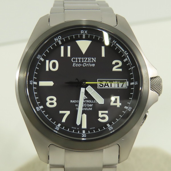 実際に弊社で買取させて頂いたCITIZEN/シチズン PROMASTER プロマスター エコドライブ 腕時計 PMD56-2952