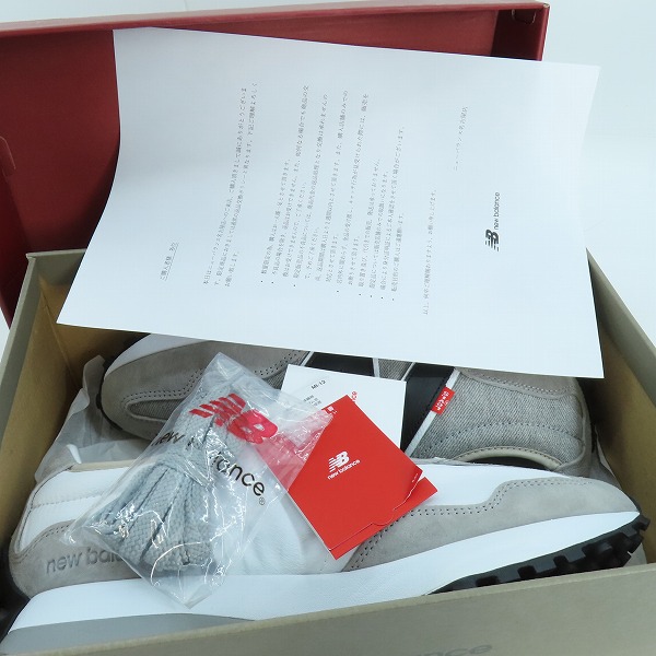 実際に弊社で買取させて頂いた【未使用】 NEW BALANCE×LEVI'S/ニューバランス×リーバイス 327 デニム ライフスタイル スニーカー MS327LVB/29の画像 8枚目