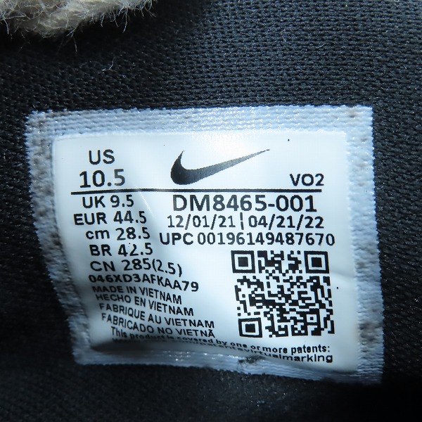 実際に弊社で買取させて頂いたNIKE×AMBUSH/ナイキ×アンブッシュ AIR ADJUST FORCE SP エアアジャスト フォースSP スニーカー DM8465-001/28.5の画像 5枚目