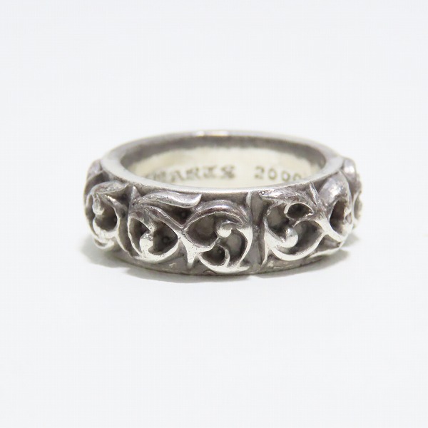 実際に弊社で買取させて頂いた【インボイス原本】CHROME HEARTS/クロムハーツ ETRNITY VINE BAND エタニティヴァインバンドリング 18号の画像 2枚目