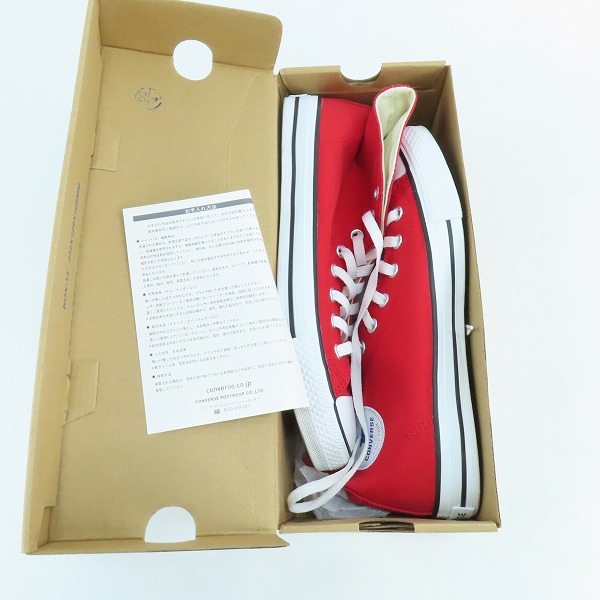 実際に弊社で買取させて頂いたCONVERSE/コンバース NEXTAR110 HI ハイカットスニーカー 32765012 27.5の画像 8枚目