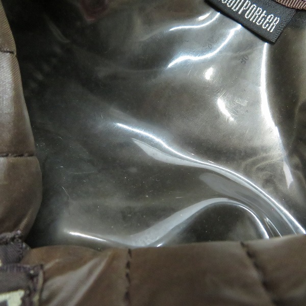 実際に弊社で買取させて頂いたHEADPORTER×BROWNIE/ヘッドポーター×ブラウニー ミニハンドバッグの画像 7枚目