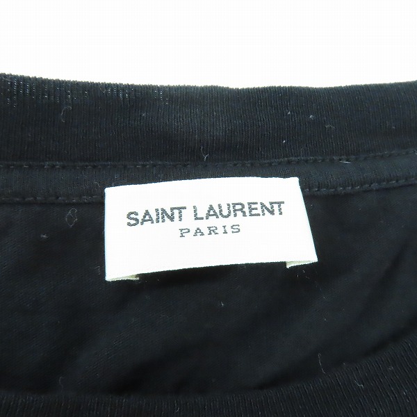 実際に弊社で買取させて頂いた【JPタグ】SAINT LAURENT PARIS/サンローランパリ ExistenceプリントTシャツ 440754 YB1AD/Lの画像 2枚目