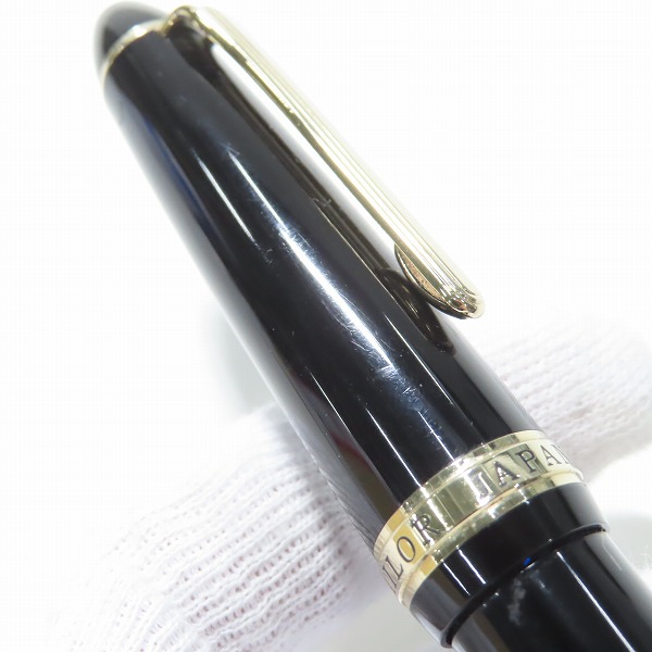 実際に弊社で買取させて頂いたSAILOR/セーラー PROFIT/プロフィット ペン先刻印 21K H-MF 万年筆の画像 7枚目