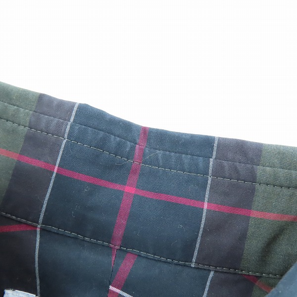 実際に弊社で買取させて頂いたBarbour/バブアー 長袖チェックシャツ 2001023/36の画像 5枚目