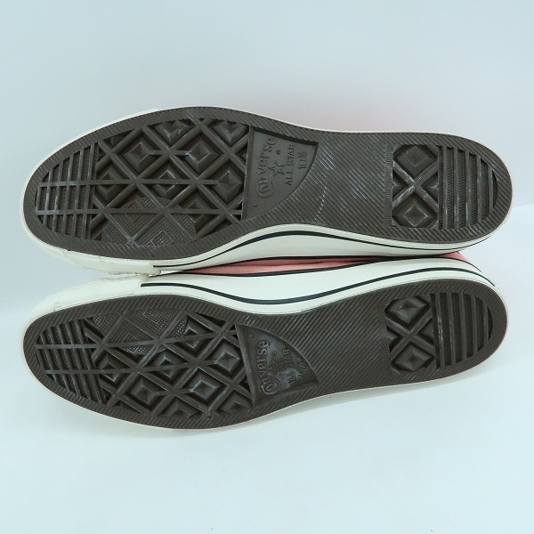 実際に弊社で買取させて頂いたCONVERSE/コンバース 日本製 ALL STAR/オールスター ハイカットスニーカー ピンク 4MH01/10.5の画像 2枚目