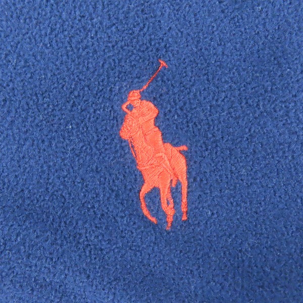 実際に弊社で買取させて頂いたPOLO GOLF×Titleist/ポロゴルフ×タイトリスト 胸刺繍 フリースジャケット ネイビー XLの画像 3枚目
