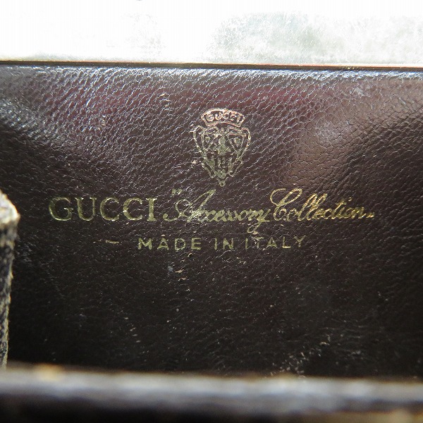 実際に弊社で買取させて頂いたGUCCI/グッチ がま口 コインケース/オールドグッチの画像 4枚目