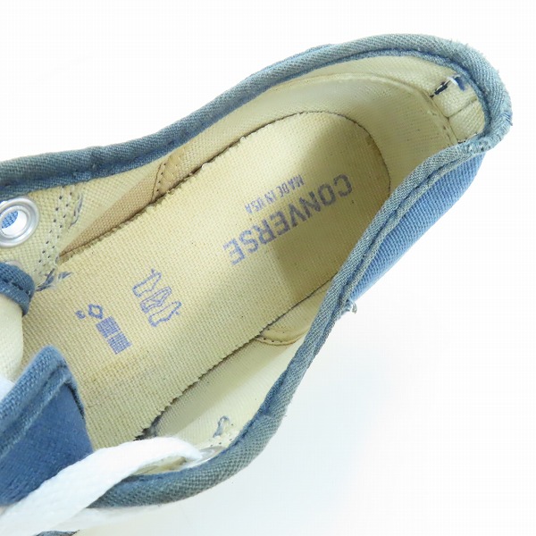 実際に弊社で買取させて頂いた【難有り】CONVERSE/コンバース USA製 JACK PORCELL/ジャックパーセルの画像 4枚目