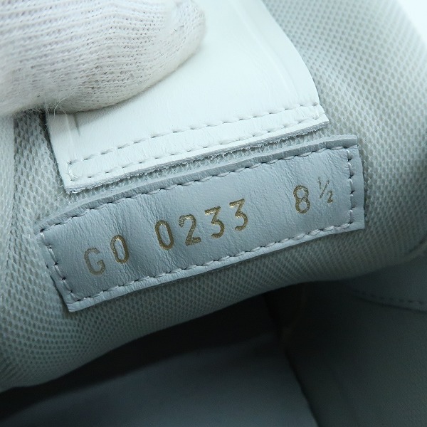 実際に弊社で買取させて頂いたLOUIS VUITTON/ルイヴィトン LVトレイナーライン レザースニーカー GO0233/8.5の画像 5枚目