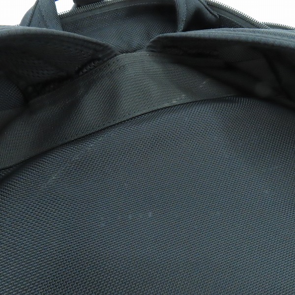 実際に弊社で買取させて頂いたBRIEFING/ブリーフィング SQ PACK/バックパック リュックサック ブラックの画像 7枚目