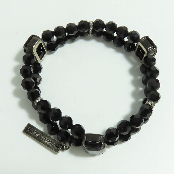 実際に弊社で買取させて頂いたMoonage Devilment/ムーンエイジデビルメント  ダブル  ストーンブレスレットの画像 5枚目