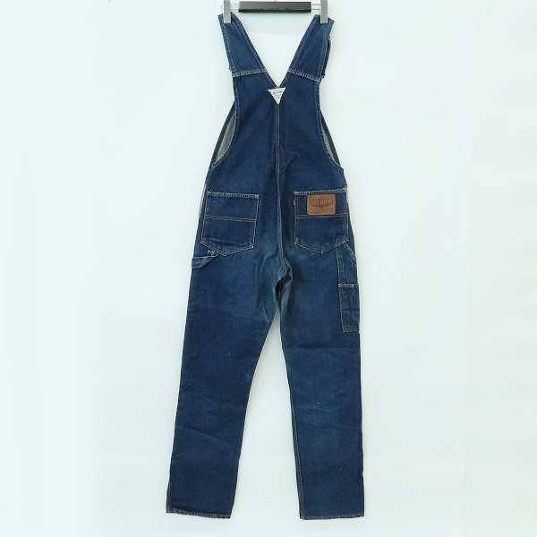 実際に弊社で買取させて頂いたBIG JOHN/ビッグジョン vintage/ビンテージ デニム オーバーオール Lot 02447/32L32の画像 1枚目