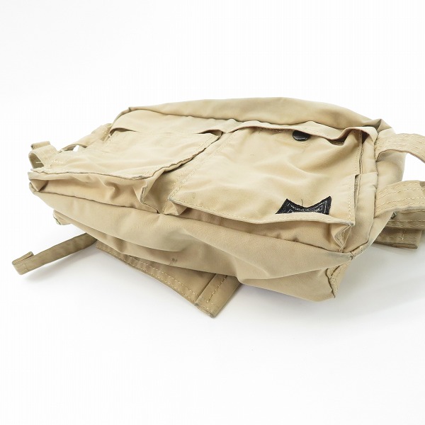 実際に弊社で買取させて頂いたHEAD PORTER/ヘッドポーター ボディバッグ/ウエストバッグ ベージュ の画像 3枚目