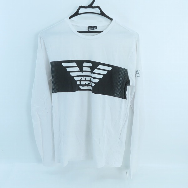 実際に弊社で買取させて頂いたEA7 EMPORIO ARMANI/エンポリオアルマーニ ロゴプリント 長袖Tシャツ L