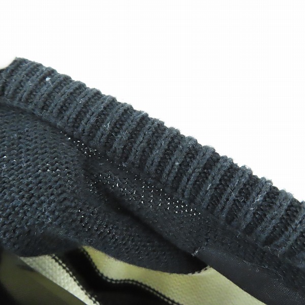 実際に弊社で買取させて頂いたNUMBER (N)INE/ナンバーナイン ボーダー 半袖ニット NDK-801N/XLの画像 7枚目