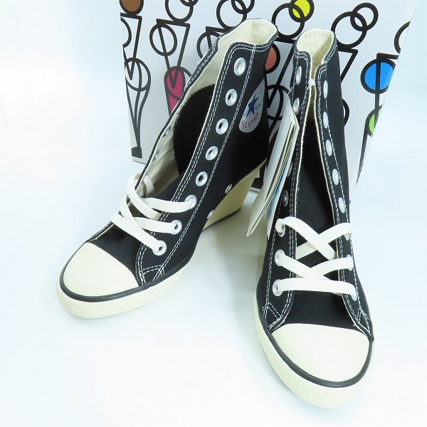 実際に弊社で買取させて頂いた【未使用】CONVERSE/コンバース ALL STAR WEDGE HI/オールスター ウェッジ ハイ ハイヒール ハイカットスニーカー/22.5