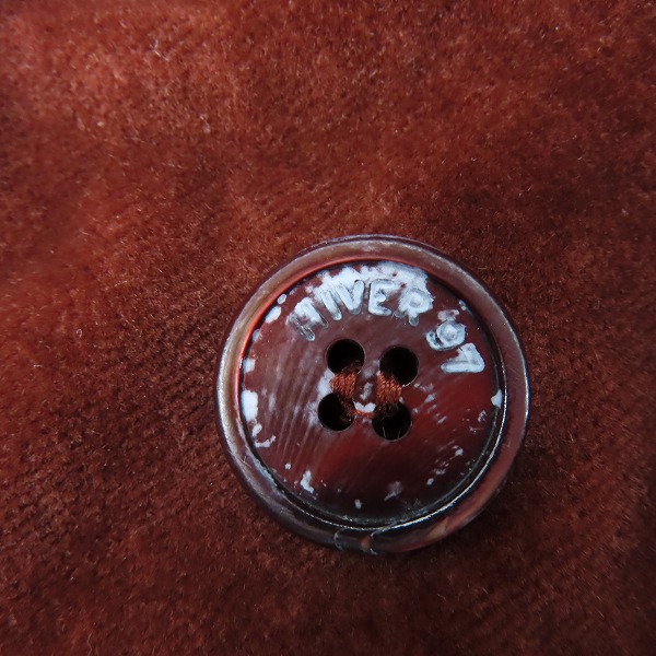 実際に弊社で買取させて頂いたA.P.C/アーペーセー ベロア スーツ セットアップ/ジャケット パンツ/S/38の画像 6枚目