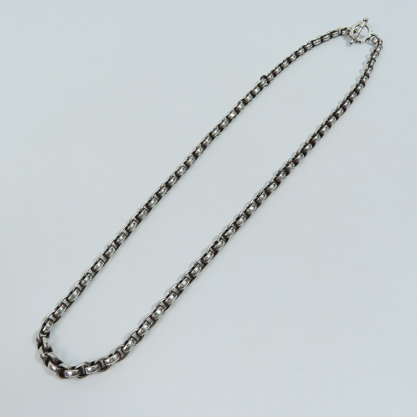 実際に弊社で買取させて頂いたSTARLINGEAR/スターリンギア スモールプレーンリンク チェーンネックレスの画像 5枚目