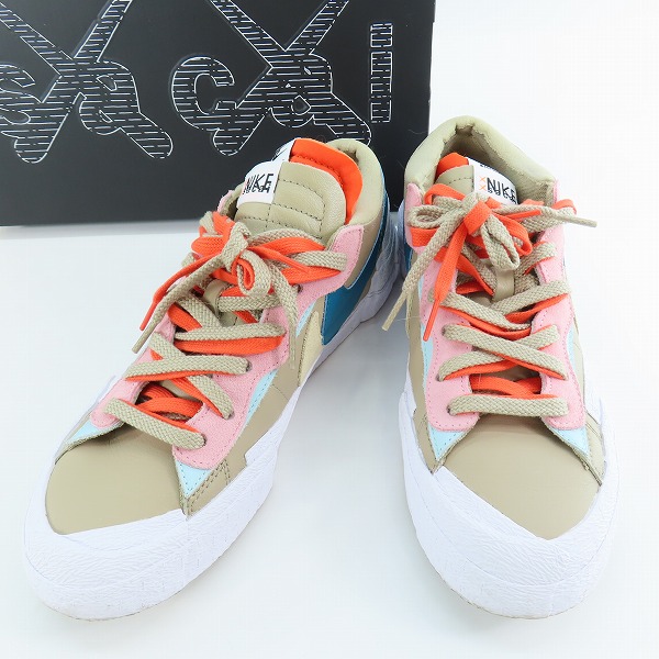 実際に弊社で買取させて頂いたNIKE×SACAI×KAWS/ナイキ×サカイ×カウズ BLAZER LOW REED ブレーザー DM7901-200 27.0