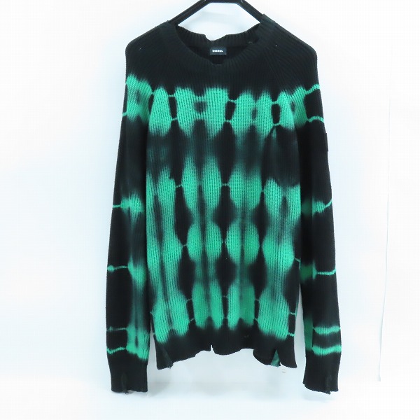 実際に弊社で買取させて頂いたDIESEL/ディーゼル サイドジップ セーター/M